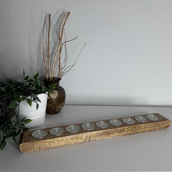 Mango Wood T-light Holder