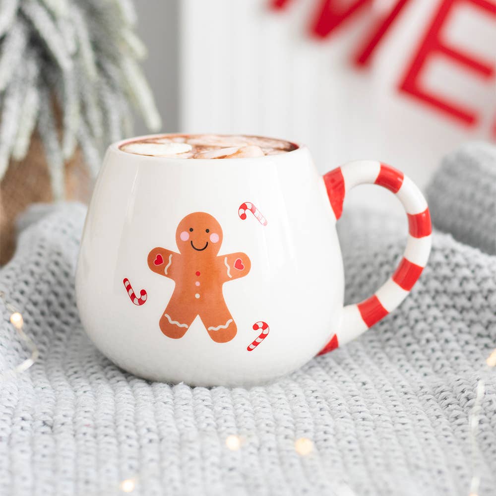 Cosy Season Rounded Christmas Mug (UK Spelling)