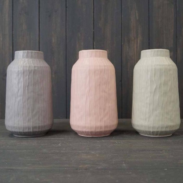 Glazed Pistachio Vase (19.5cm)