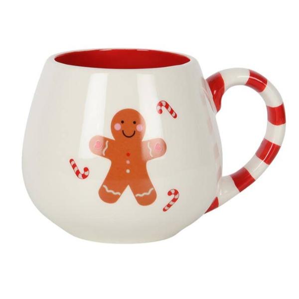 Cosy Season Rounded Christmas Mug (UK Spelling)