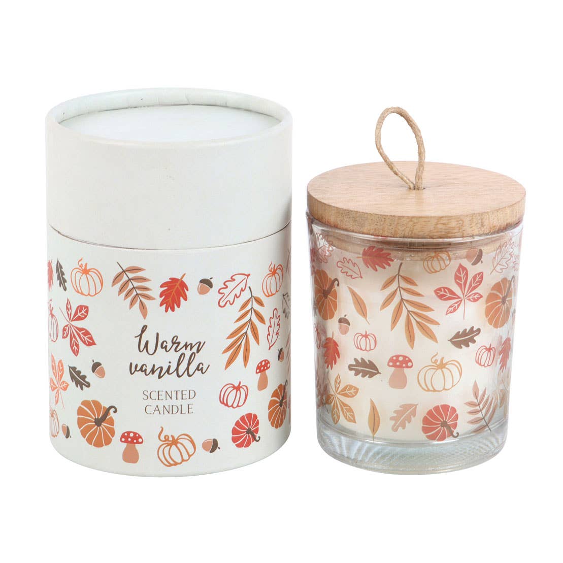 Autumn Leaves Warm Vanilla Fall Candle