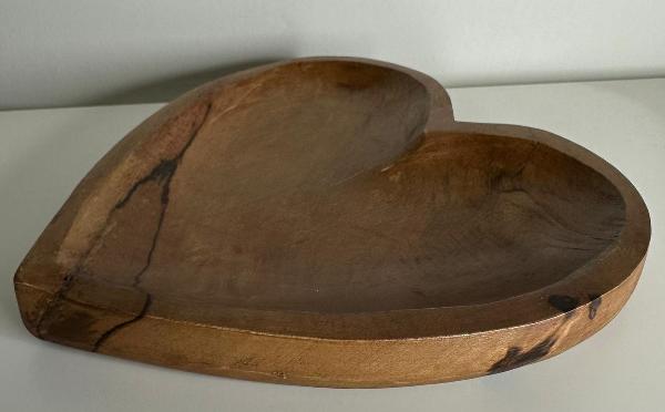 Wooden Heart bowl